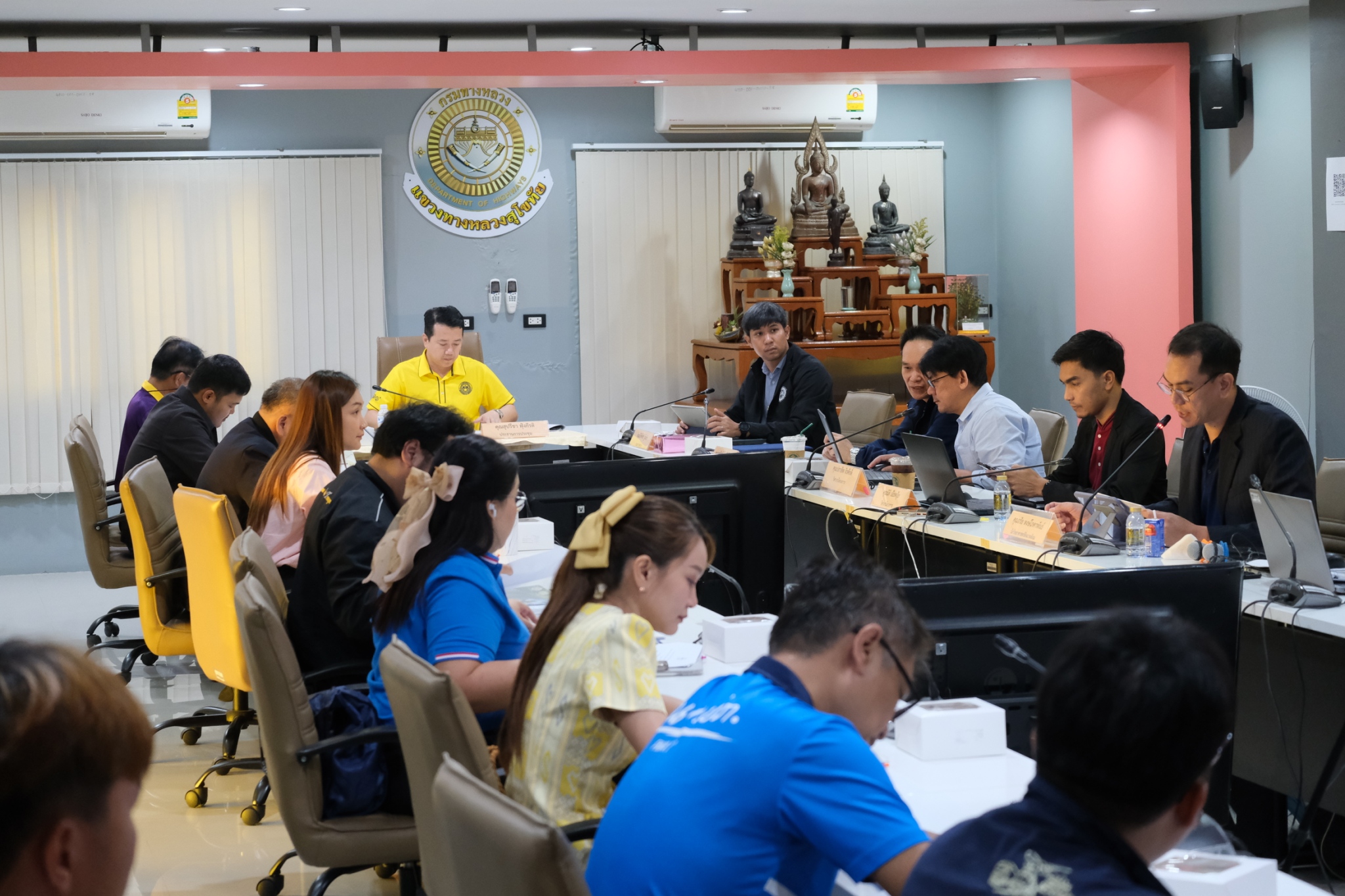 วันพุธที่ 12 มีนาคม 2568 นายสุปรีชา ฟุ้งกีรติ ผู้อำนวยการแขวงทางหลวงสุโขทัย