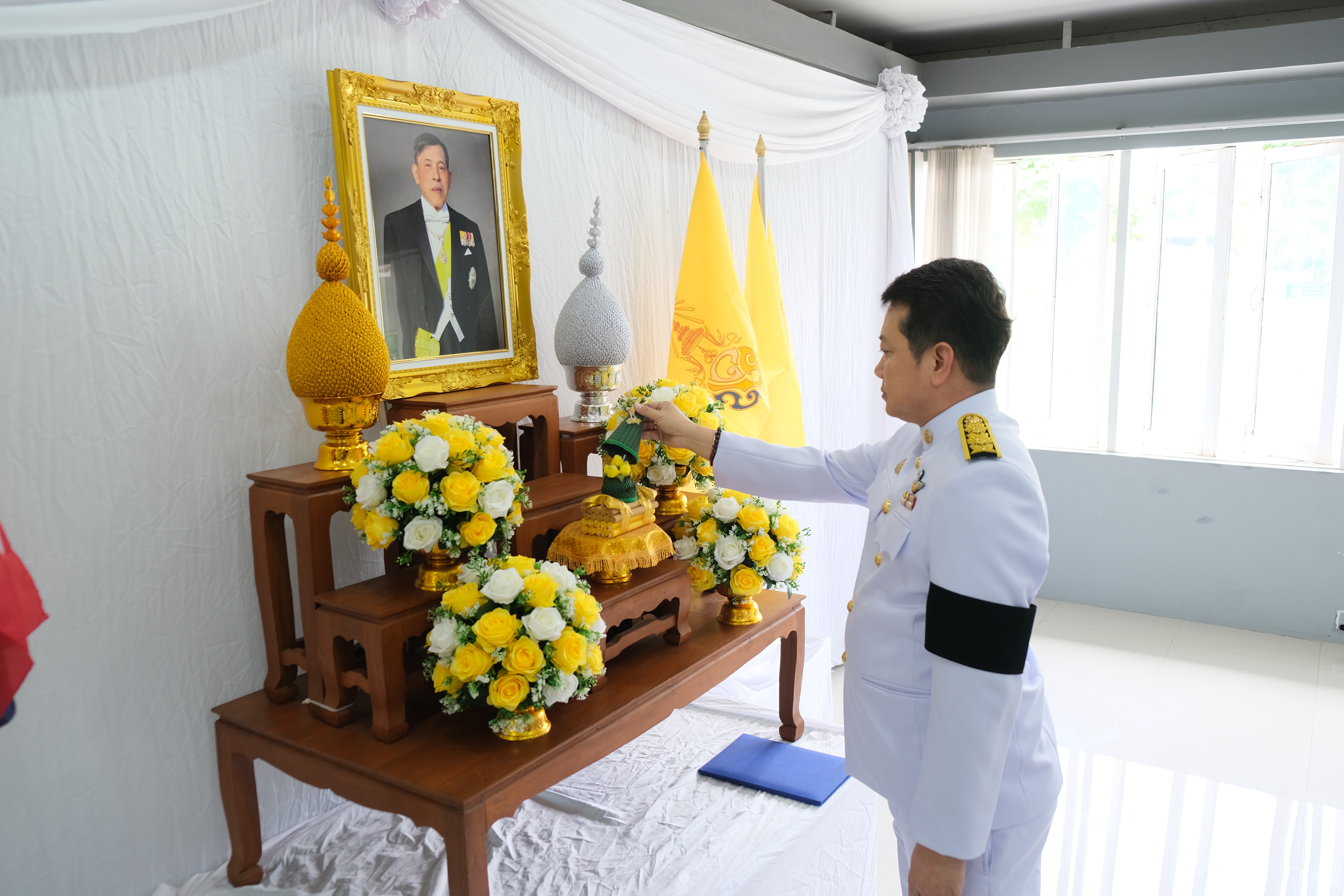 จัดพิธีถวายสัตย์ปฏิญาณเพื่อเป็นข้าราชการที่ดีและพลังของแผ่นดิน เฉลิมพระเกียรติพระบาทสมเด็จพระเจ้าอยู่หัว รัชกาลที่ 10 เนื่องใ